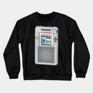 Panasonic RR-DR60 Handheld Digital IC Recorder eVp Ghost Hunter Device Crewneck Sweatshirt